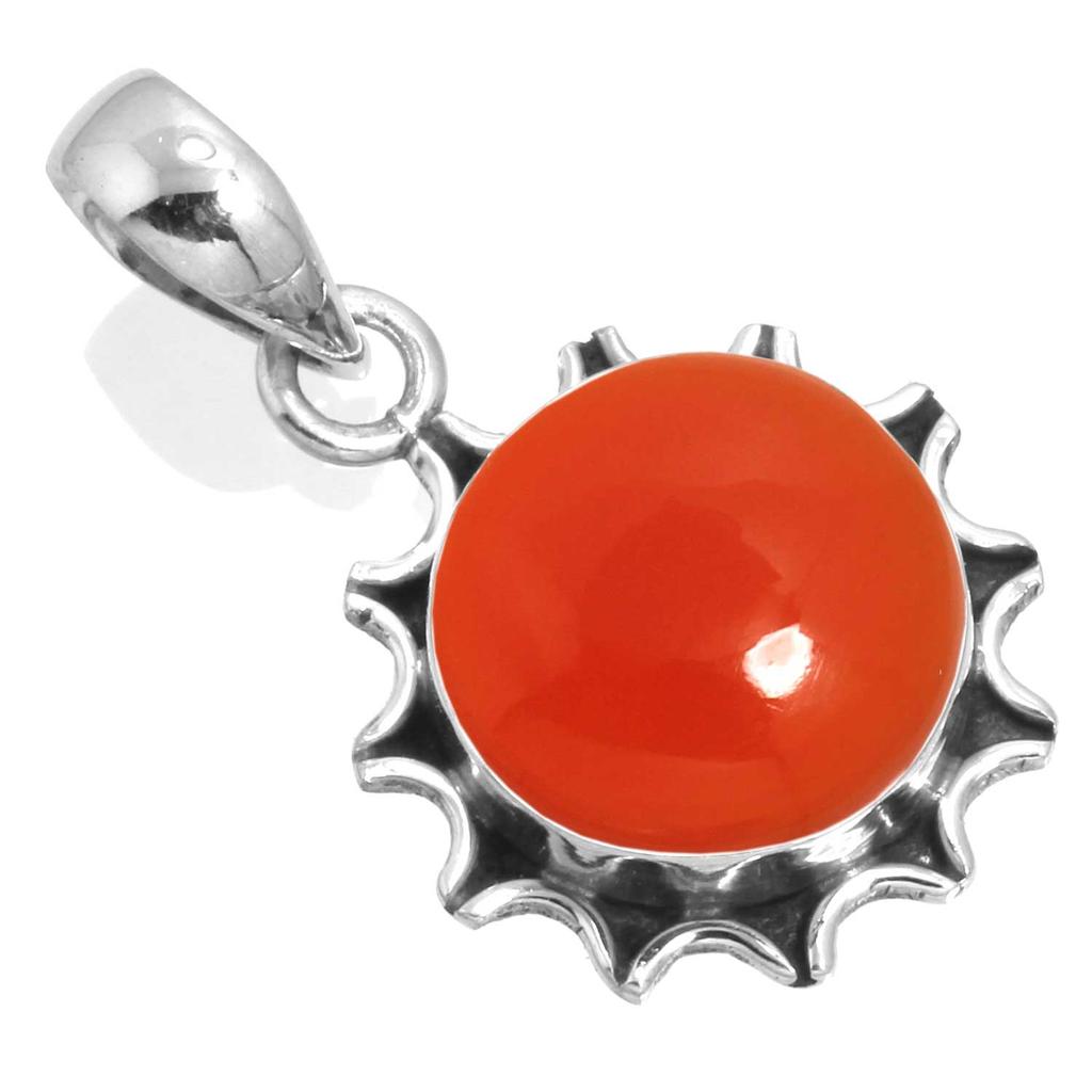 925 Sterling Silver Pendant Women Gemstone Handmade Jewelry Thanksgiving Gift Amber Amethyst Black Onyx Carnelian Garnet Quartz Green Onyx Gold Stone