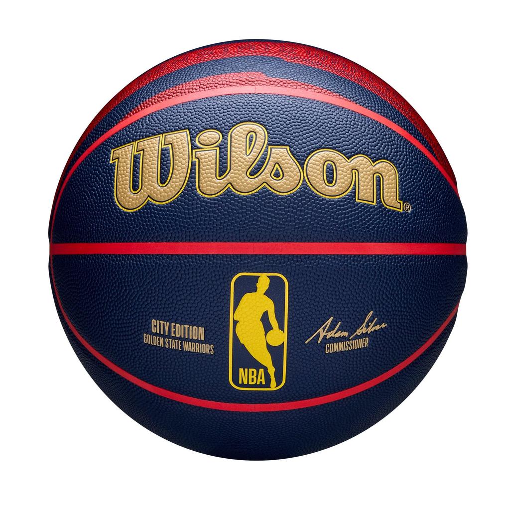 Wilson Basketball NBA TEAM City Collection Warriors WZ4033810XB7 7 Warriors Indoor/Outdoor Size No. / Diameter Approx. 24.5cm