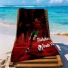 Cristiano Ronaldo Beach Towel High Absorbency Quickdry Comfortable Lightweight Suitable For Swimming Gym Camping Yoga Vacation