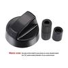 Stove Control Knobs Stove Knobs Replacements 4X Thermostat Stove Knob Stove Button Easy-to-Install Knobs For Home Restaurant