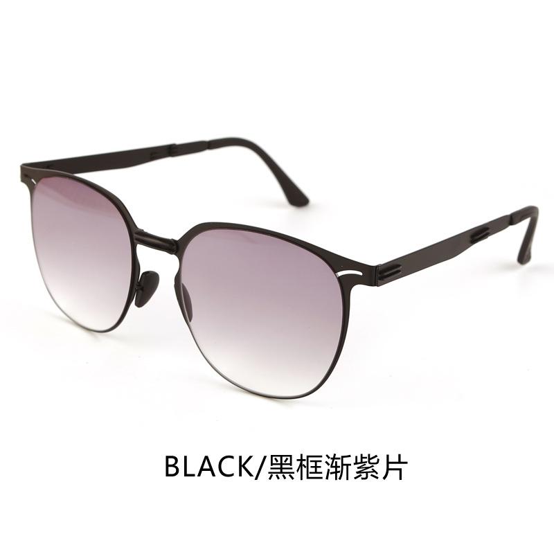 New fashionable folding sunglasses female spice girl street shot driving special anti-ultraviolet sunglasses male