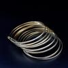 Chic Gold Color Women Bangle Algeria African Indian Wedding Jewelry 8pcs Thin Bangle Sets Bridal Bijoux Brand Design