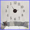 Fashionable and Simple DIY Wall Clock for Living Room, No Punching Wall Clock, Creative Silent Wall Clock Decoration