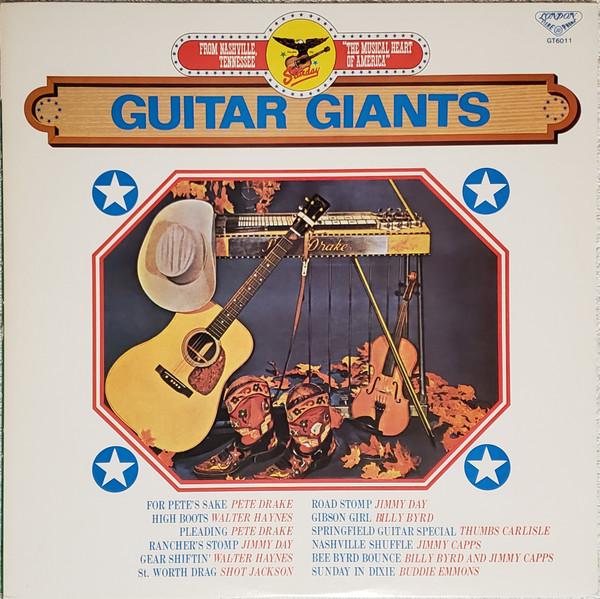 LP Record VARIOUS  Guitar Giants GT6011 LONDON 1974 Japan World Music Used