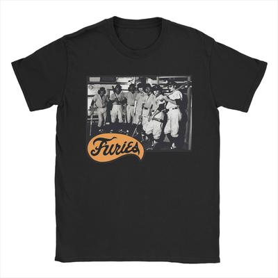 Baseball Furies The Warriors Filmy Tričko Pánské Bavlněné Horní Díl Tričko Potisk Kulatý Výstřih Krátký Rukáv