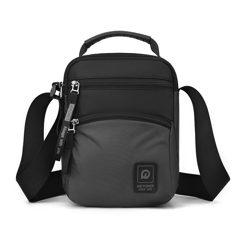 WEPOWER New Men's Outdoor Crossbody Bag Sports and Leisure Men's Shoulder Bag Multifunctional Trend Bag