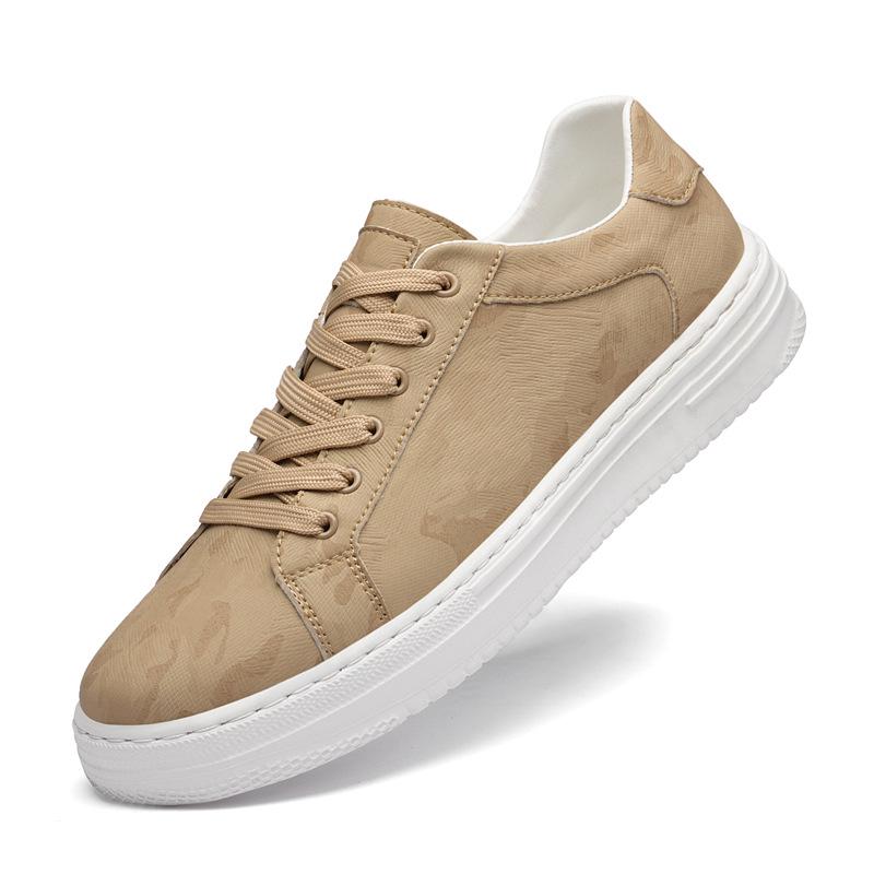 Men s Retro Casual White Canvas Board Shoes – Trendy, Large Size Available Size 41
