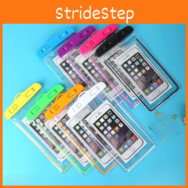 Phone Luminous Waterproof Case Mobile Bag For Iphone Huawei Xiaomi Redmi