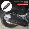 1Pc Modified Accessories Exhaust Manifold Cover Heat Shield Motorcycle Exhaust Pipe Lid Cowl Motorbike Protector Heat Guard