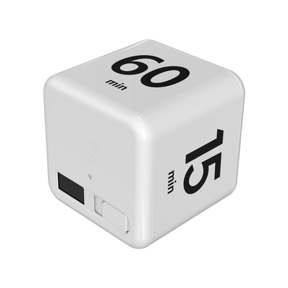15/20/30/60 min Cube Timer Time Management Reminder Timer Durable Kitchen Timer Exam Preparation