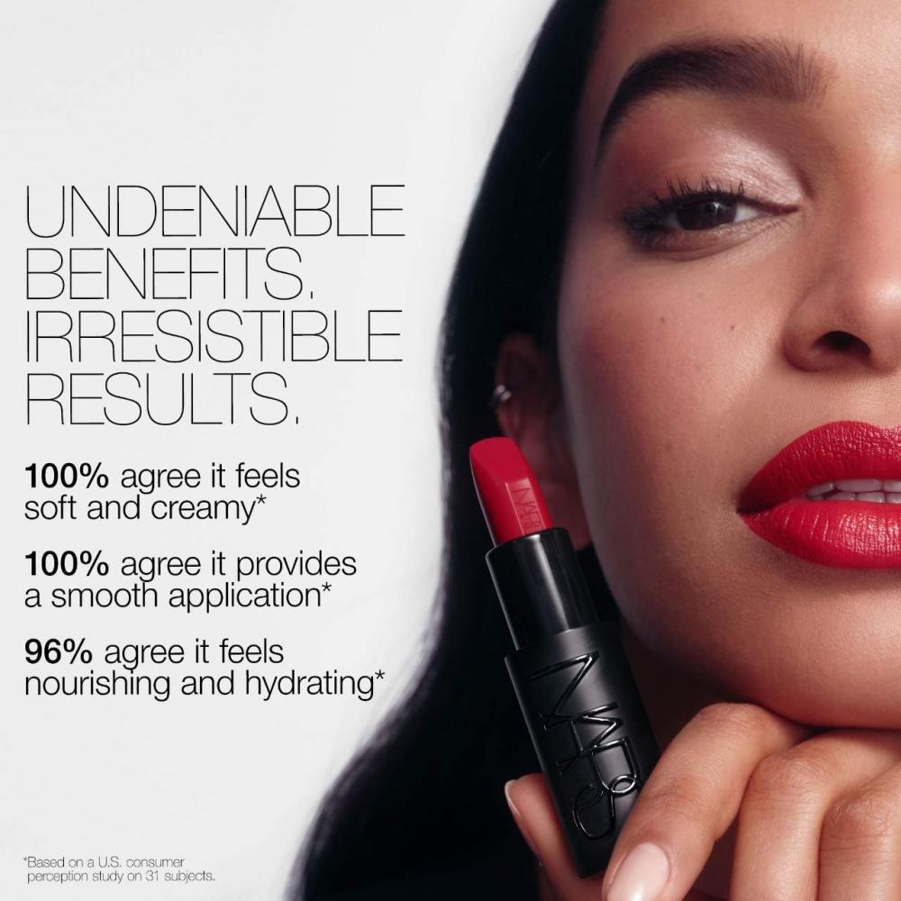 Nars Explicit Refillable Satin Lipstick 0.13 Oz   3.8 G Bewitched   809 Chocolate Brown