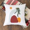 Nordic Geometric Plant Print Cushion Cover Pillow Cases Home Outdoor Balcony Sofa Living Room Aesthetic Decoration Pillowcase
