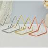 Sturdy Metal Iron Organizers Multipurpose Storage Rack for Office Supplies With Base