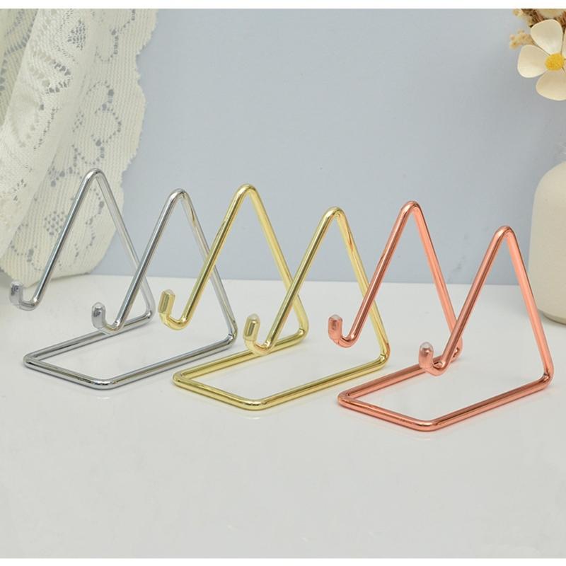 Sturdy Metal Iron Organizers Multipurpose Storage Rack for Office Supplies With Base