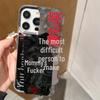 Zhitai Creative Mirror Protective Case for iPhone 15 Pro, Fits iPhone 8 Plus, 13, 14, and 16 Models.
