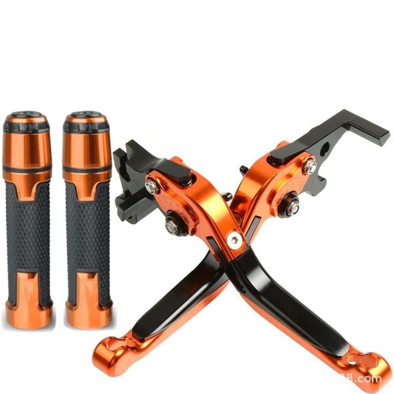 CNC Aluminum Brake Clutch Lever Perch With Handgrip Cover Honda GIORNO 125 ABS Motorcycle Upgrade