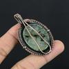 Prehnite Jewelry, 999 Copper Wire Wrapped Pendant Handmade Gemstone Jewelry, Gifts For Wife Brand New Pendant