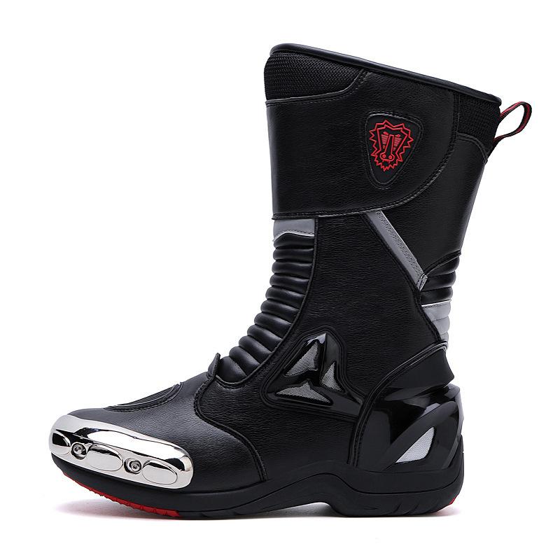 Nine Wolves New High-top Cycling Shoes Motorcycle Off-road Boots Track Off-road Boots Equipment Motorcycle