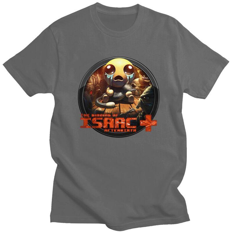 Custom Fashion The Binding Of Isaac T Shirts Men ShortSleeve Tshirts Streetwear Tee Tops Oversized Tshirts Gift
