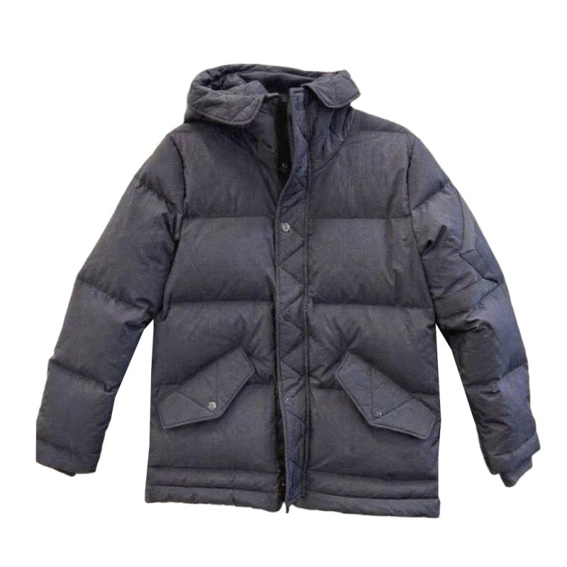 

Jordan Hooded Zipper Solid Color Duck Down Jacket Men Jackets BQ4171-015 L