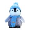Peluche Pinguino con Sciarpa e Cappello per Bambine e Bambini Regalo 18cm 23cm