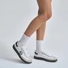 W Ruffle Crew Socks (WHITE)