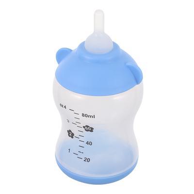 Silicone Feeding Bottle For Small Pets Puppy Kitten Nursing Milk Feeder Portable Lightweight Baby Cat Breeder Pacifier Container