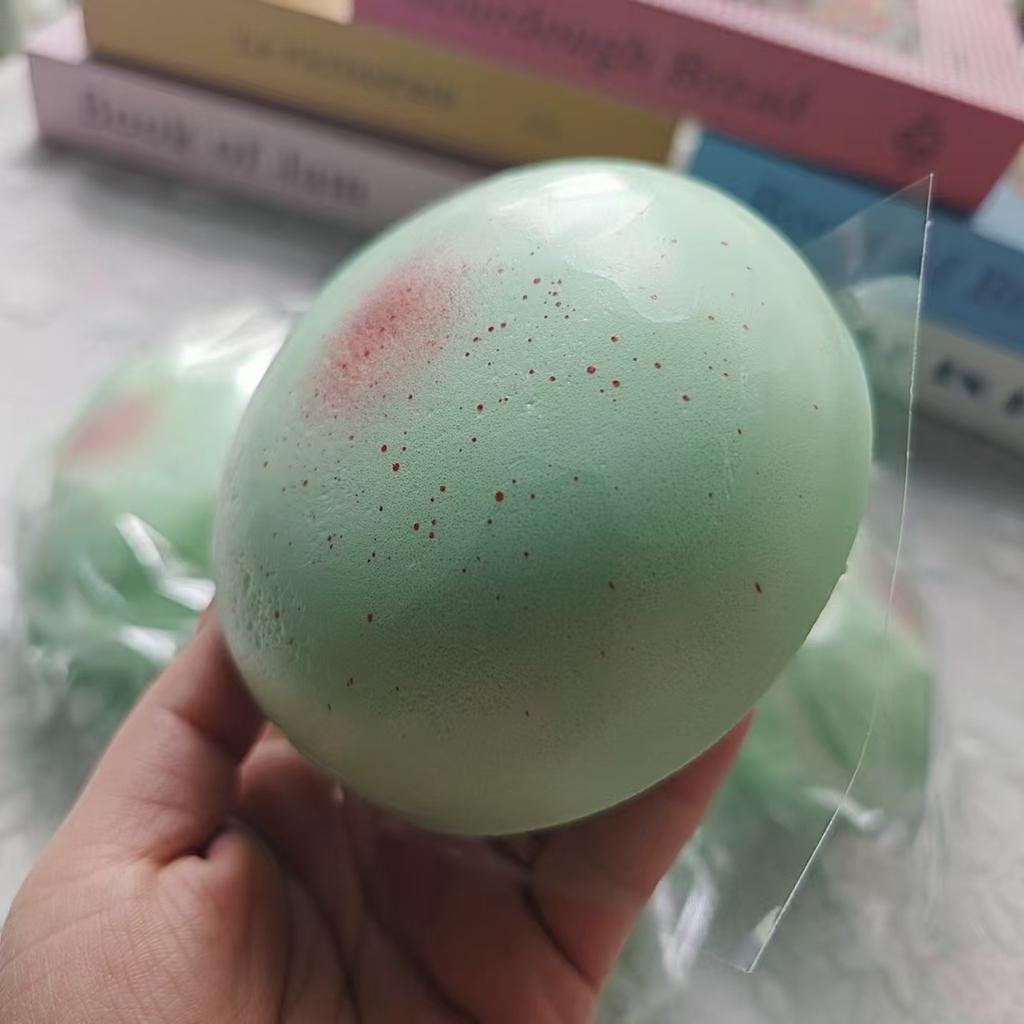 Hot Strawberry Moist Slow Rising Bread Bun Squishy Toys Soft Sensory Fidget Toy For Stress Anxiety Relief Adhd Gift