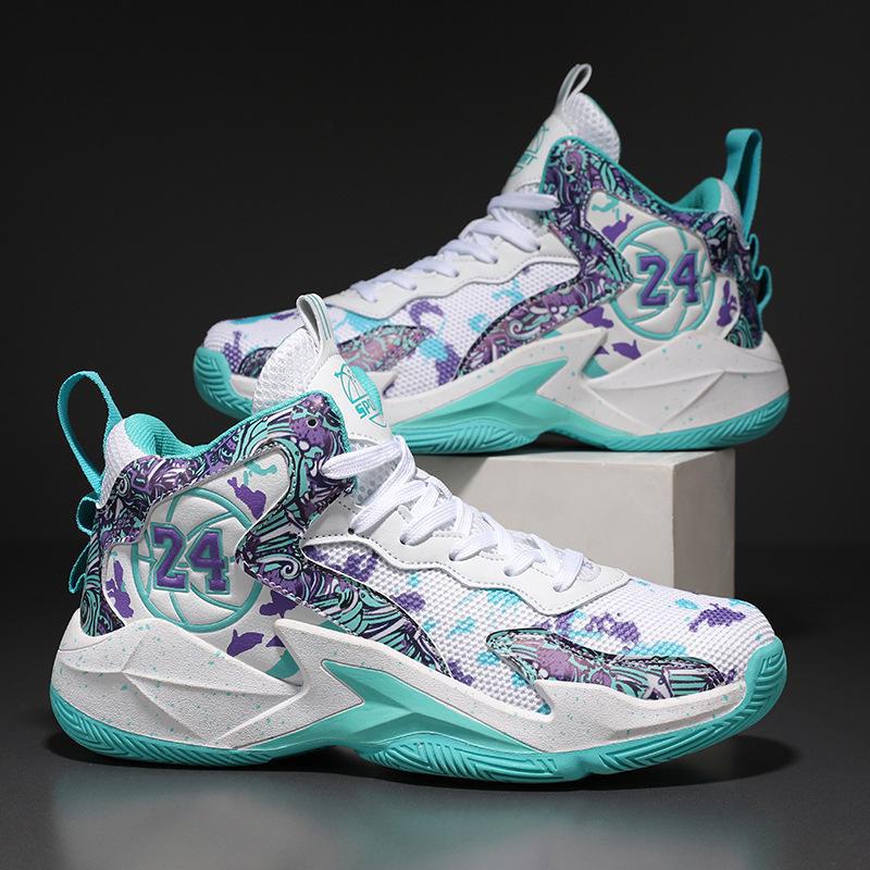 

Мужские баскетбольные кроссовки Fly-Woven Mesh, дышащие и нескользящие, идеально подходят для тренировок и соревнований юниоров. 37