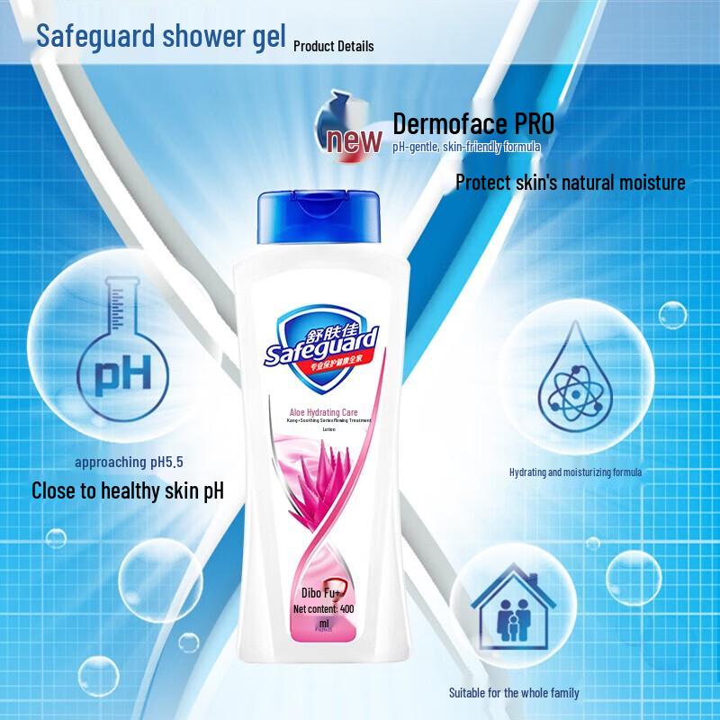 Safeguard Mint Icy Refreshing Shower Gel