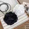 1Pcs Girls Elegant Adjustable Choker Chain  Romantic Gothic Black 3D Rose Flower Necklace For Women Wedding Party Jewelry