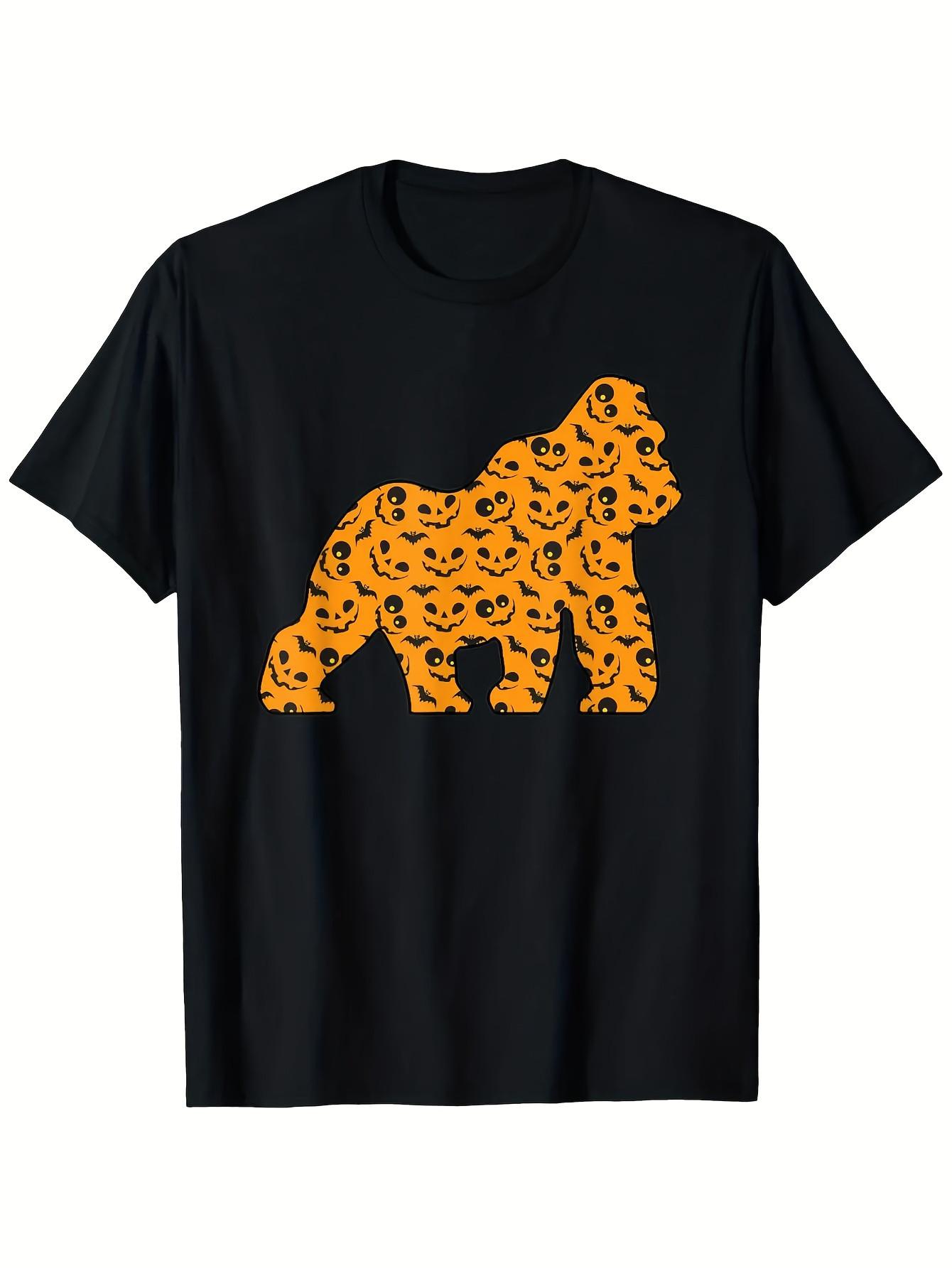 Top Pick Local MenS  WomenS Halloween Gorilla Costume TShirt S