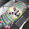 1 Stück Süßer Panda Wald Frühling Computerunterlage Mauspads für Schreibtisch, Gamer und Bürogebrauch 020259