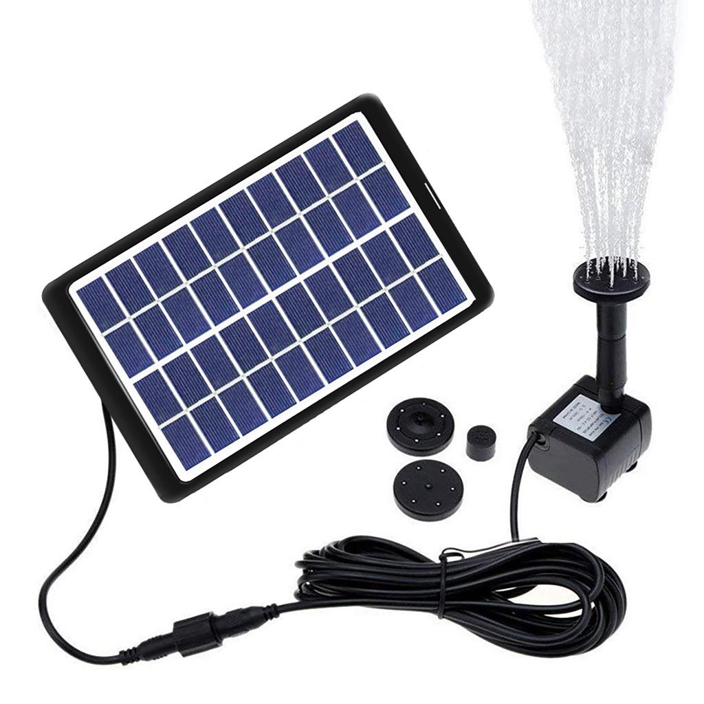 Buy Solar Fountain Pump, Floating Solar Water Fountain Pump with 6