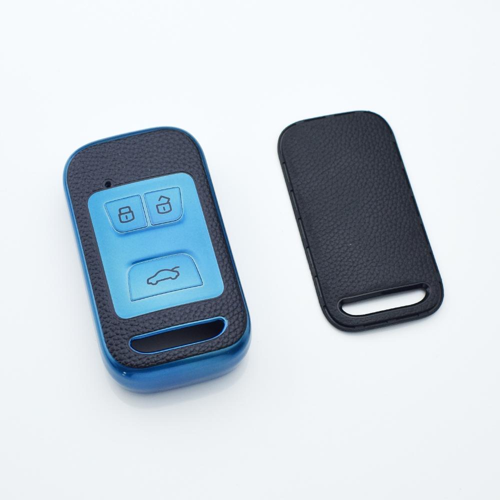 3 Buttons TPU Car Key Case Fob For Chery Tiggo 8 7 5X 2019 2020 Smart Keyless Remote Protect Case