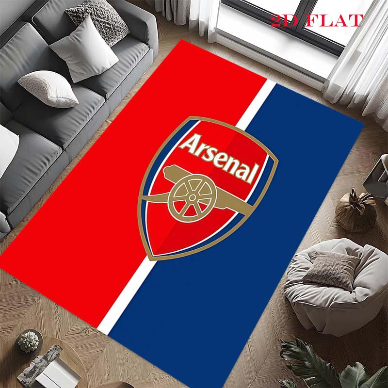 The Gunners Logo Carpet Rug for Living Room Bedroom Home Sofa Decoration,Kids Play Nonslip Floor Mat