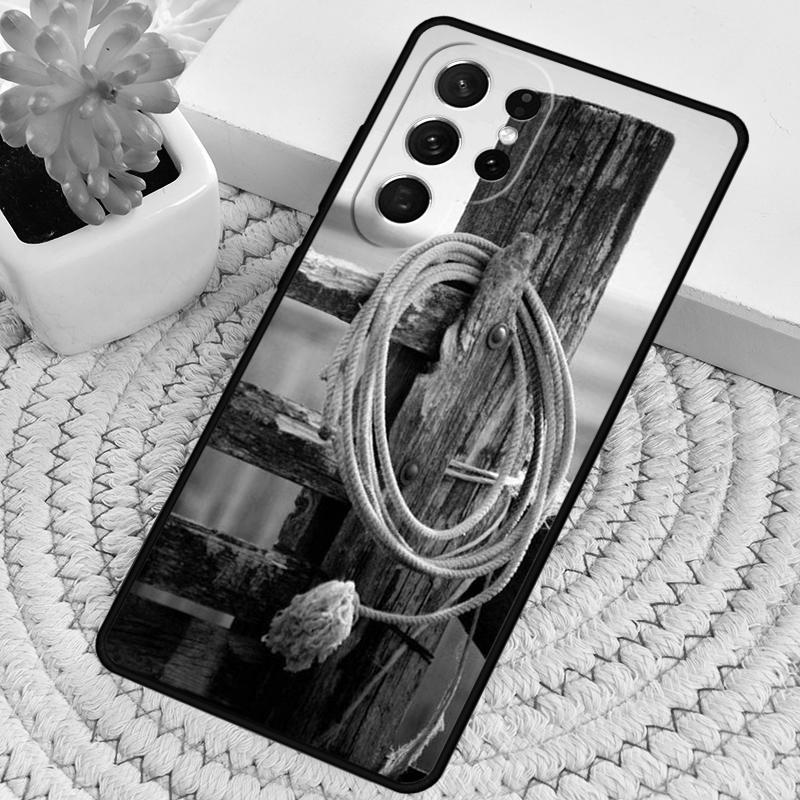 Extreme Sport Rodeo Cowboy Lasso Phone Case for Samsung Galaxy Note 10 Pro S26 Ultra S23 S24 FE S25 S21 S22 PLUS Shockproof Cove