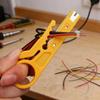 10/1PC Wire Stripper with Secure Finger Loop Cable Stripper Multi-purpose Portable Cutter Tool for Diameter 5-6.2mm Cables Wires