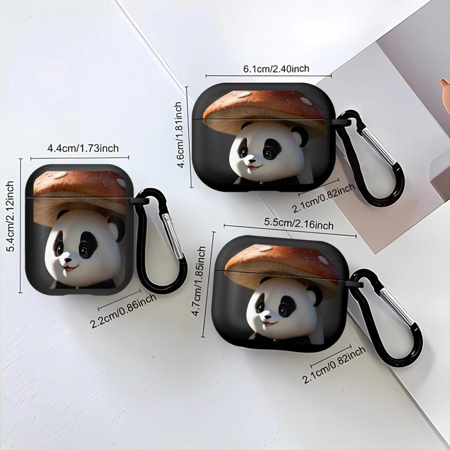 Hülle Für Airpods 2 Pro2 1 3 Pro3 Pro 4 Kopfhörerhüllen Abdeckung Niedlicher Panda
