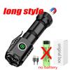 3*F350 LED Mini  Flashlight Powerful Aluminum Alloy EDC Rechargeable Torch SST20 2000LM Lamp with Tail Magnet Tactical Lantern