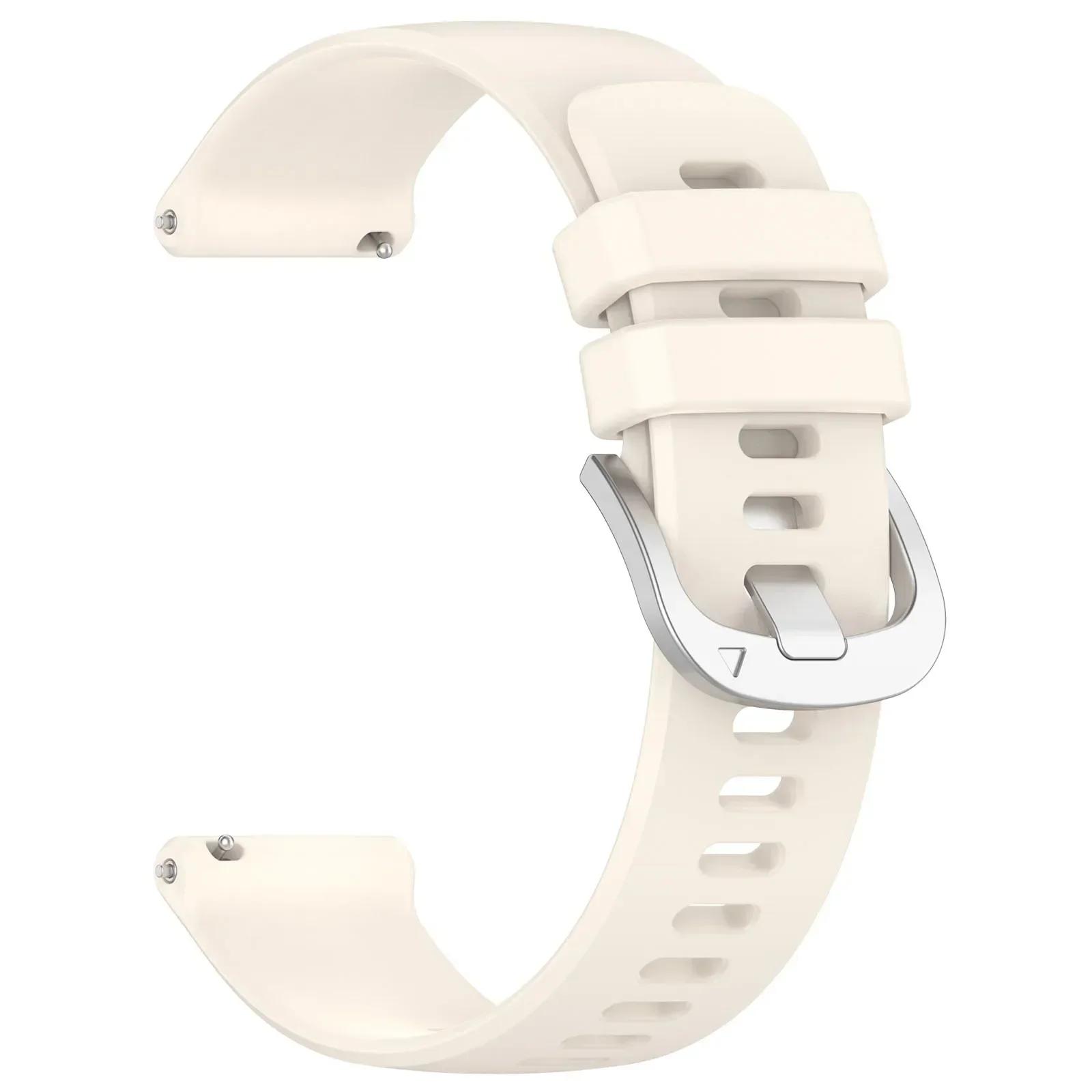 

Силіконовий Ремінець Для Garmin Venu 3/3S Спортивний Ремінець Браслет Для Смарт-годинника Garmin Venu 2/2s/Vivoactive 4/4s Браслети Аксесуари 18mm світло-жовтого кольору