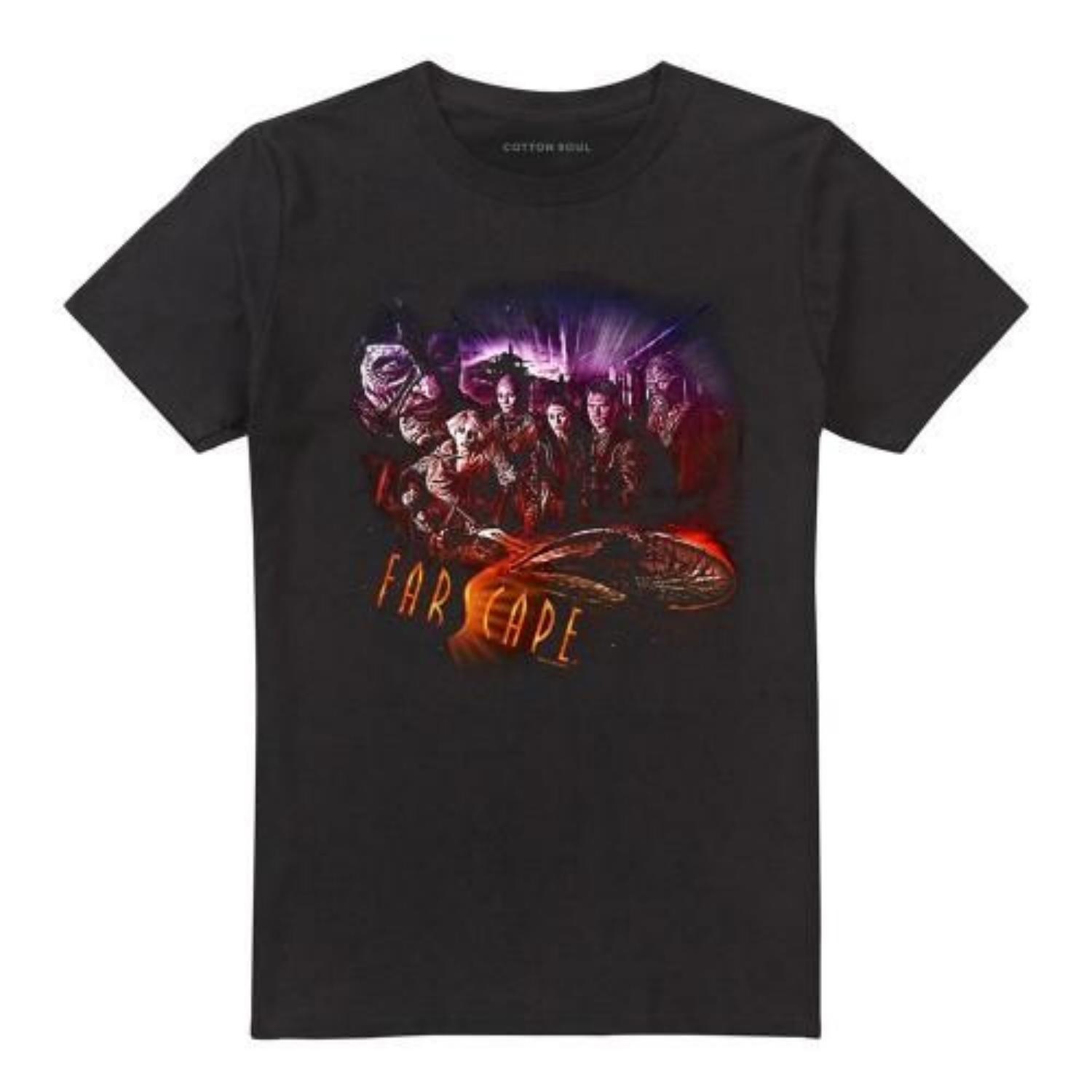 

Farscape Unisex Adult Graphic Collage T-Shirt S чёрный