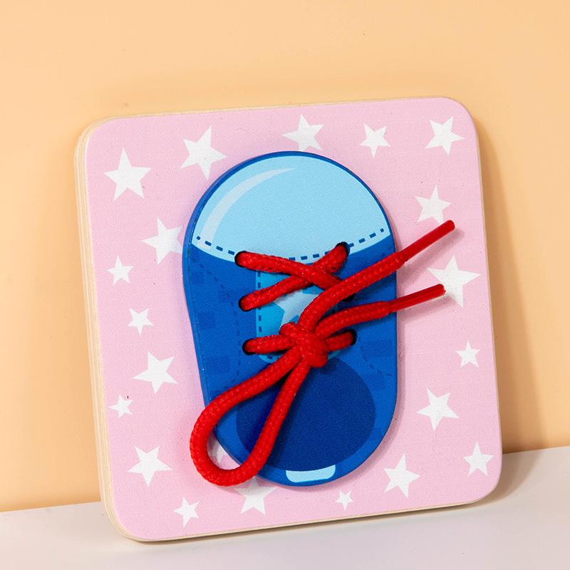 Wooden Busy Module, Magnetic Refrigerator Sticker Game, Children's Cognitive Hand-eye Coordination Training, Educational Toy Ornament