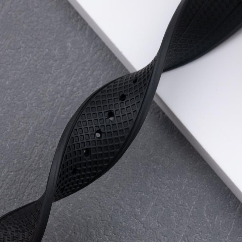 Imported Fluororubber Watchband Soft FKM Rubber Watch Band 20/22mm Wristband Folding Pin Buckle Fit For Patek Philippe Watchband