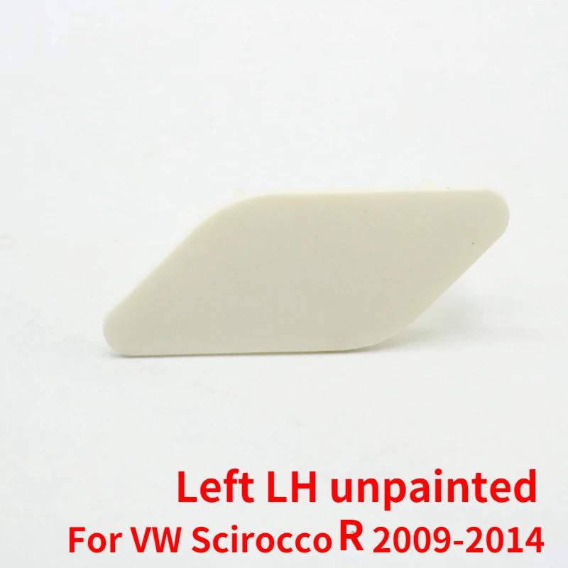 Front Left Right Bumper Head Lamp Headlight Washer Nozzle Cover Cap For VW Scirocco R 2009-2014 B Left