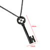 Halloween Metal Coraline Key Skeleton Props Neil Gaiman Retro Black Treasure