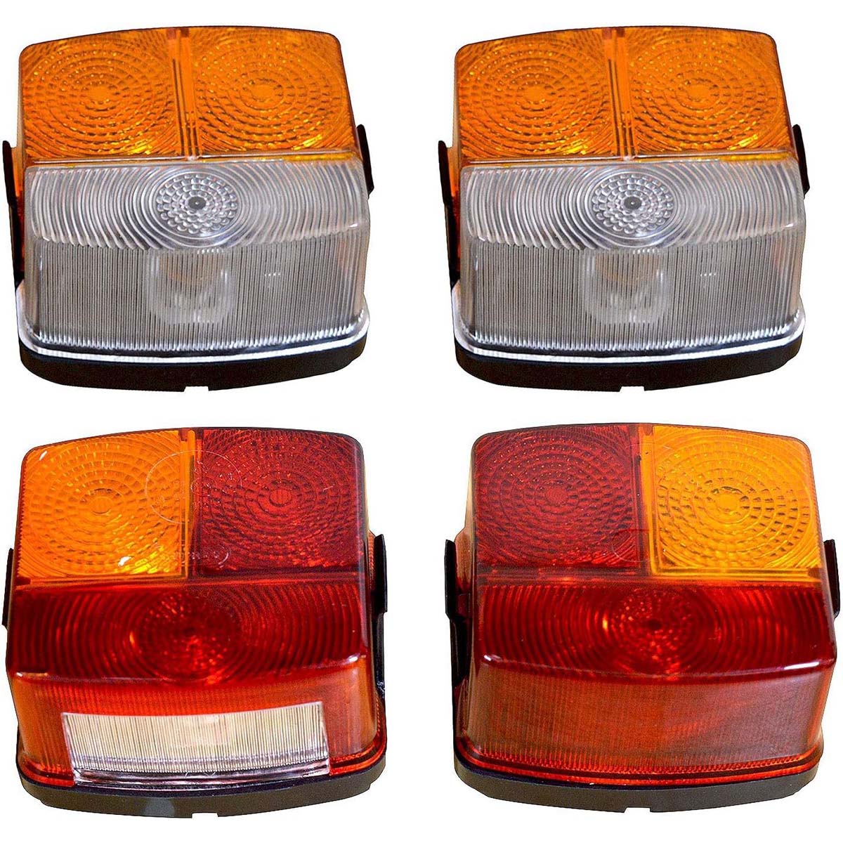 

APSMOTIV Front and rear Combination Lamp Light Set for Case IH, Deutz-Fahr 3223263R91, 83873C1, AL67208 12 V