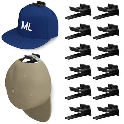 5Pcs Baseball Cap Rack Hat Holder Rack Organizer Storage Modern Baseball Caps Hangers Rack Hanging Organizer for Door Wall