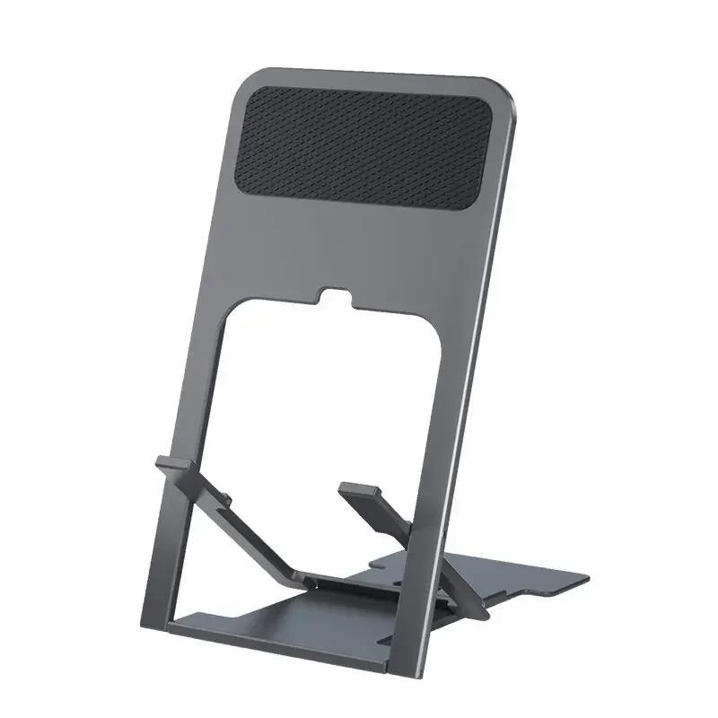 

4-угольный регулируемый универсальный настольный держатель для мобильного телефона подставка для iPhone 14 15 Pro Samsung складной настольный кронштейн Soporte
