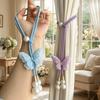 2PCS Creative Pearl Curtain Buckle Artificial Pearl Curtain Rope Curtain Binding  Home Decor